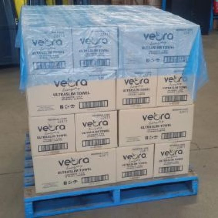 PALLET TOP COVERS 1680MM X 1680MM X 25UM NATURAL - ROLL 250